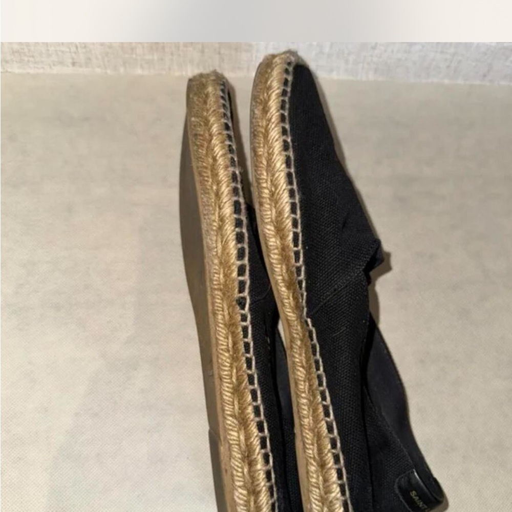 Saint Laurent Black Espadrilles - Picture 2 of 6